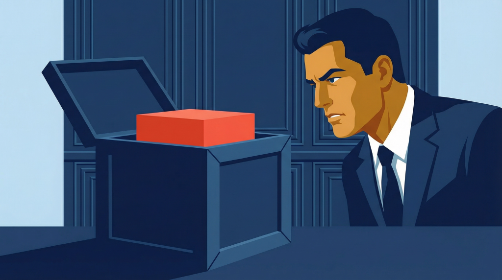 Illustration of a business professional evaluating hedging decisions and their broader impact on margin performance