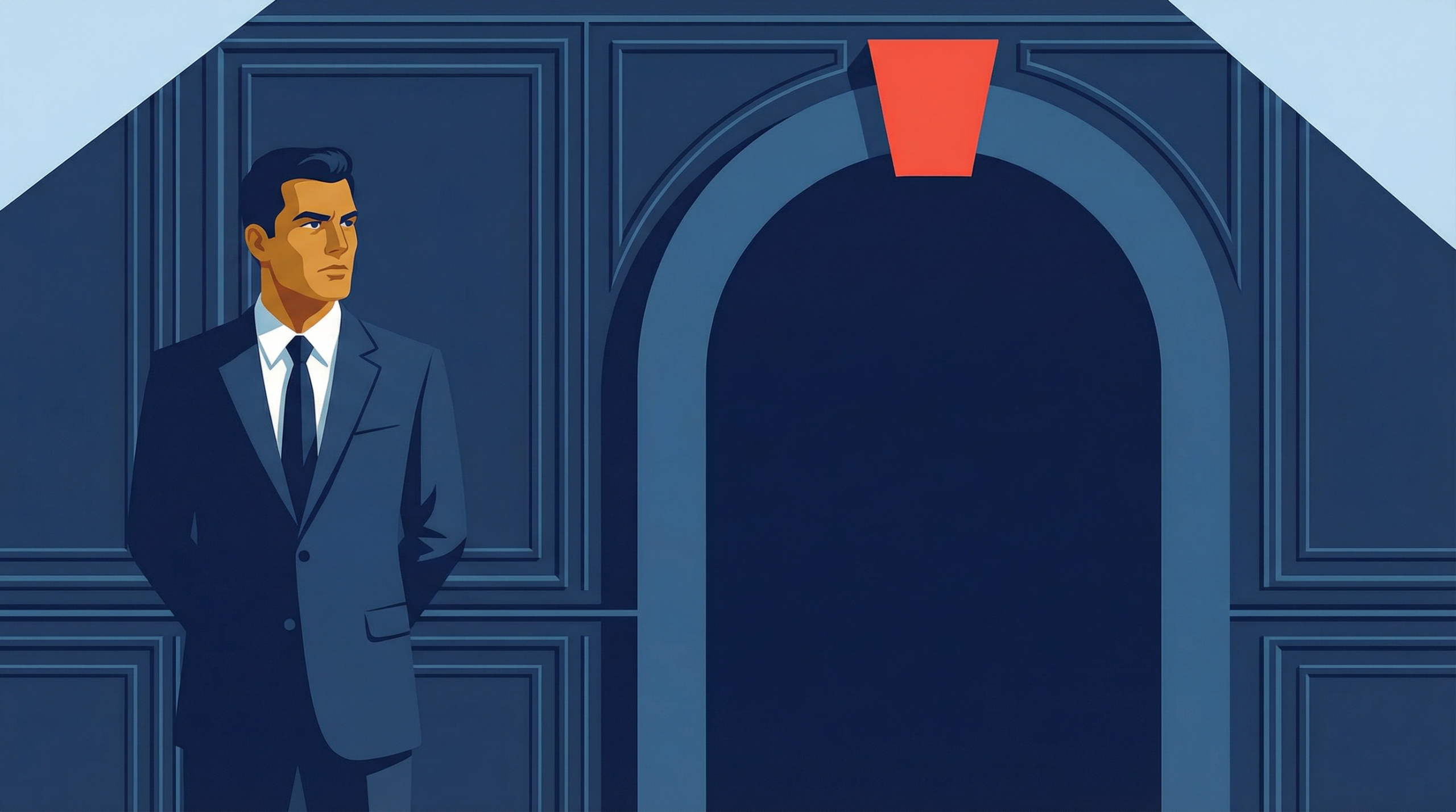 Illustration of a business professional facing limited options where margin recovery requires more than pricing changes