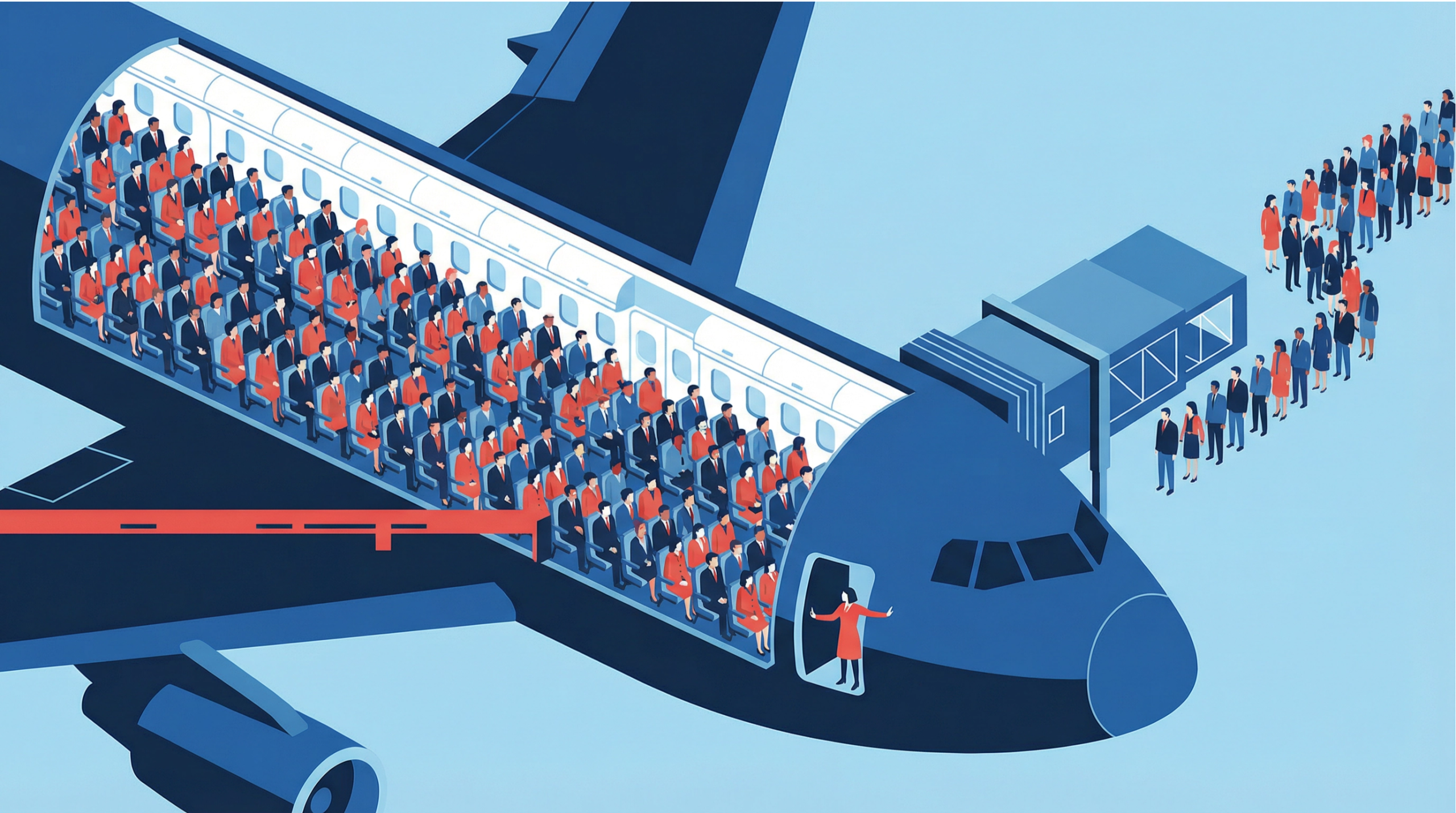Illustration of revenue management showing limited capacity constraints, demand shifts, and time-based pricing effects, representing how pricing aligns demand, timing, and access to maximize revenue and margin performance