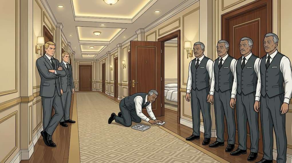 housekeeping staff unevenly distributed across hotel floors