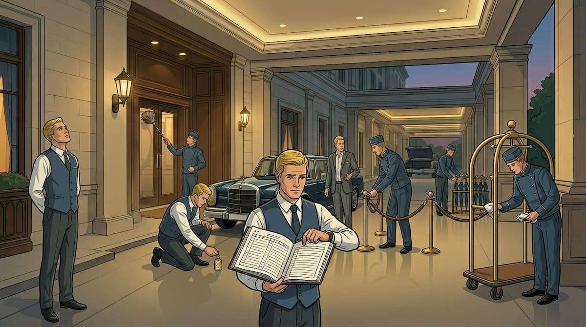 valet staff under pressure during high-volume event arrivals