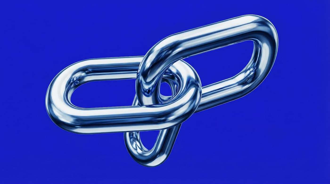 Silver chain link knot representing pricing performance tied to a single channel