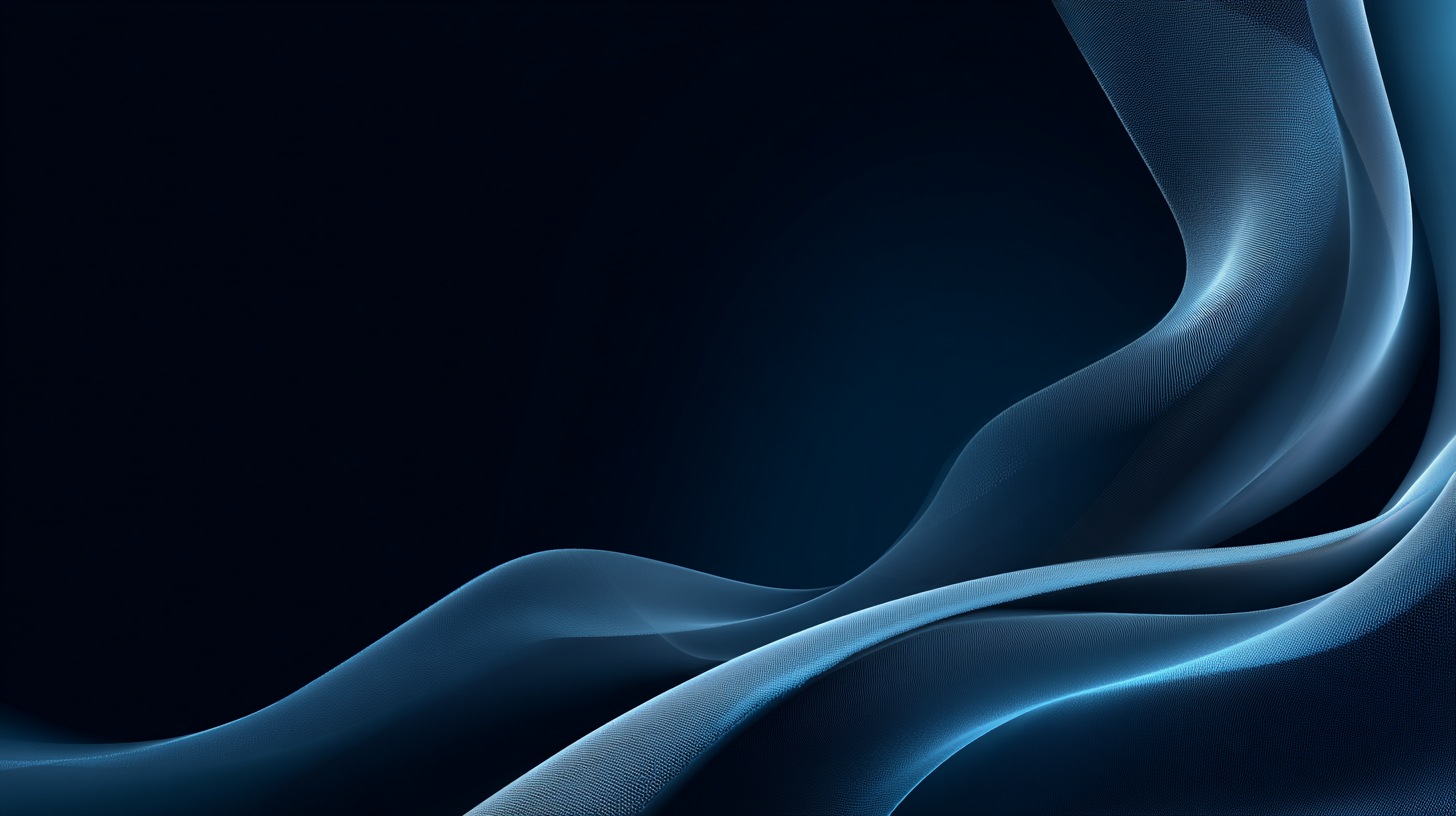 abstract blue flowing structure representing cash flow movement, liquidity and financial continuity