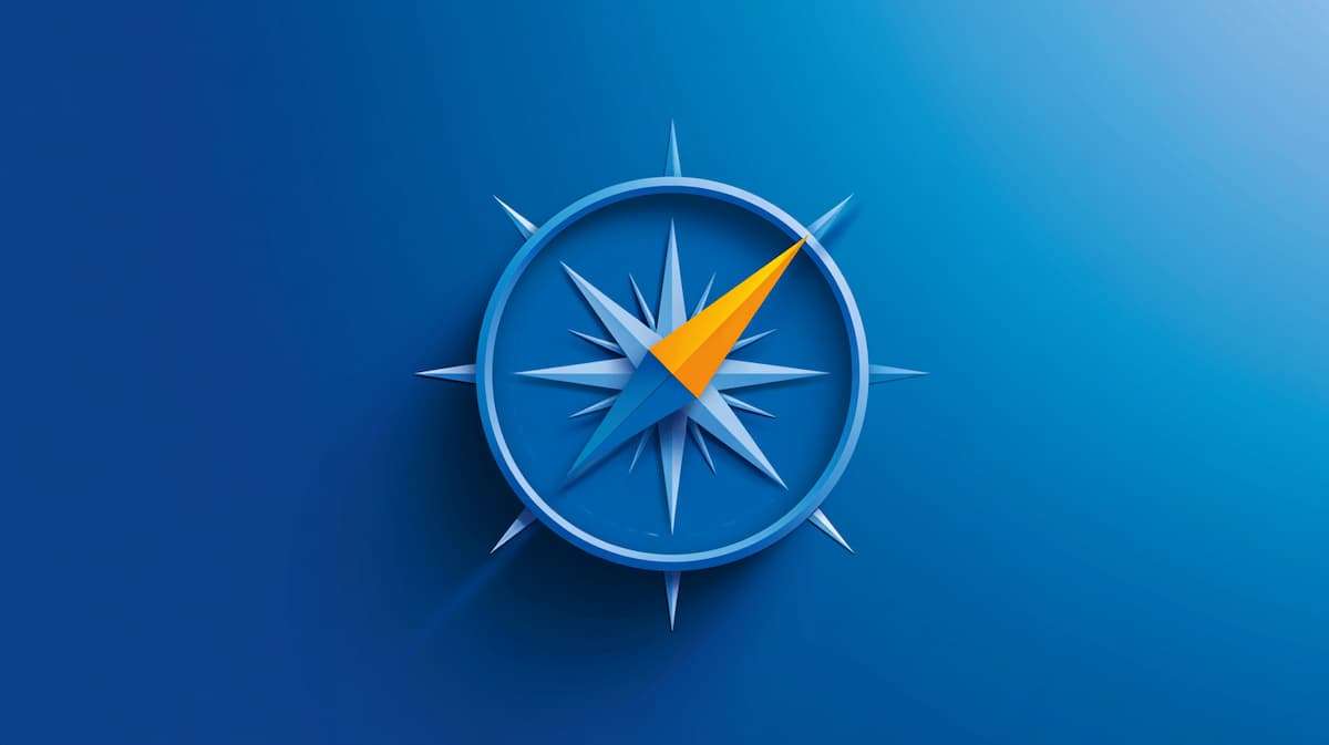 Compass representing ecommerce ROAS optimization, marketing performance measurement, and margin decision making