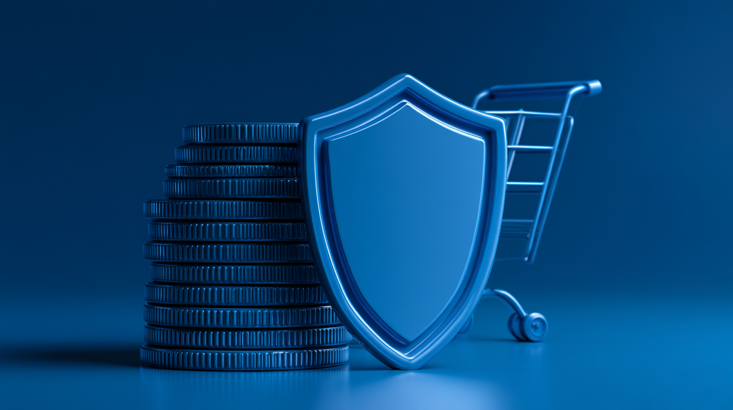 Shield protecting ecommerce profitability and pricing power against rising costs and margin pressure